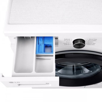LG Πλυντήριο Ρούχων 9kg με Τεχνολογία Ατμού 1400 Στροφών 6 Motion F4X1009NWK LG Πλυντήριο Ρούχων 9kg με Τεχνολογία Ατμού 1400 Στροφών 6 Motion F4X1009NWK